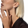 White Gold Diamond Earrings My Twin Mono Earring Middle 4x0.10ct