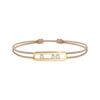 Messika Care(s) beige cord bracelet
