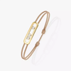 Messika Care(s) beige cord bracelet