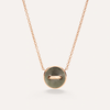 Pom Pom Dot Necklace with pendant
