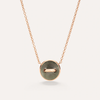 Pom Pom Dot Necklace With Pendant