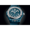 Big Bang One Click Petrol Blue Ceramic Diamonds
