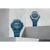 Big Bang One Click Petrol Blue Ceramic Diamonds