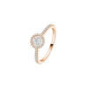 Joy brilliant-cut solitaire ring, small model
