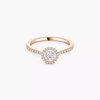 Joy brilliant-cut solitaire ring, small model