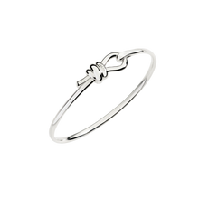  Silver Nodo Bangle Bracelet