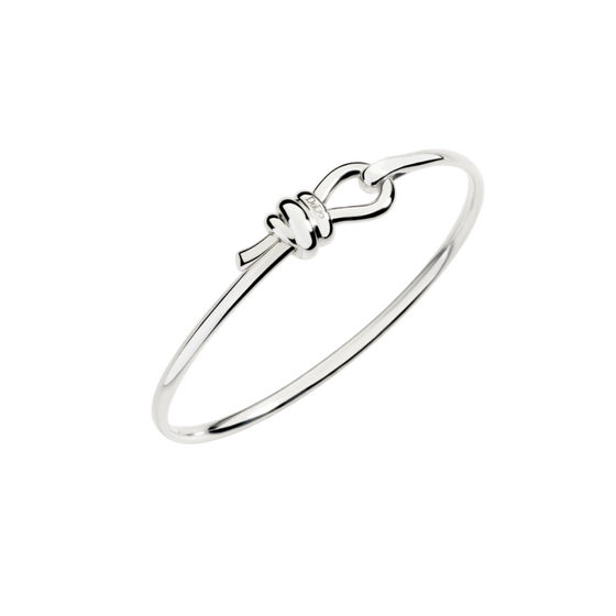 Bracelet Bangle Nodo Argent