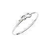 Silver Nodo Bangle Bracelet