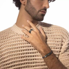Bracelet cordon Move Titanium, moyen modèle