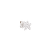 Boucle D'oreille Stellina Or Blanc & Diamants