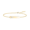 My First Diamond bracelet Yellow gold diamond bracelet My First Diamond