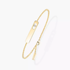 My First Diamond bracelet Yellow gold diamond bracelet My First Diamond