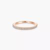 Alliance Joy Bague Diamant Or Rose