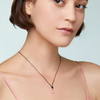 Pendentif Stellina Or Rose & Émail