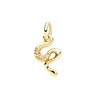 Pendentif Serpent Or Jaune