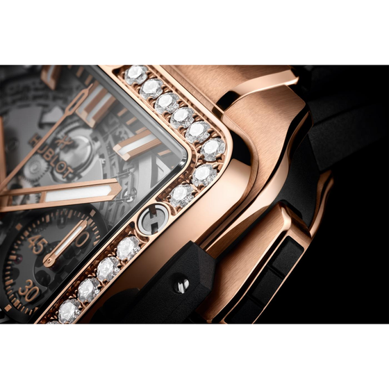 Big Bang Unico King Gold Diamonds