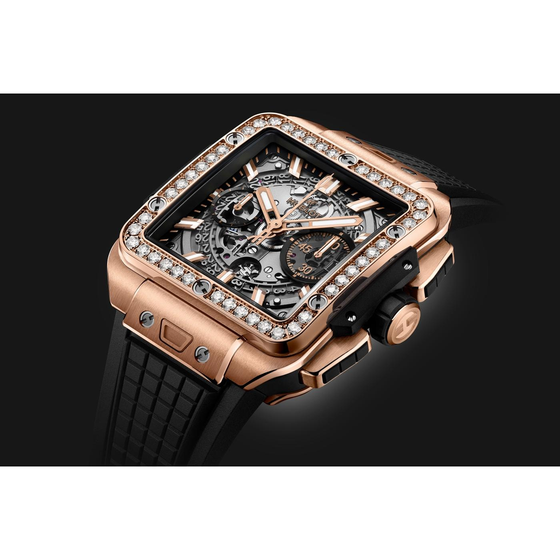 Big Bang Unico King Gold Diamonds