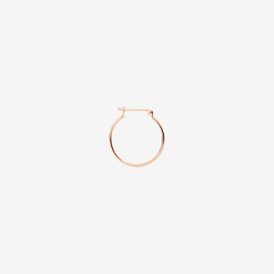 Rose Gold Essentials Hoop Earring