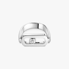 Bague Imperial Move Bague Or Blanc
