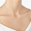 Collier Mini Trèfle À Quatre Feuilles Or Rose