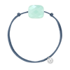 Bracelet, Chrysoprase Menthe, Cordon Bleu Jean