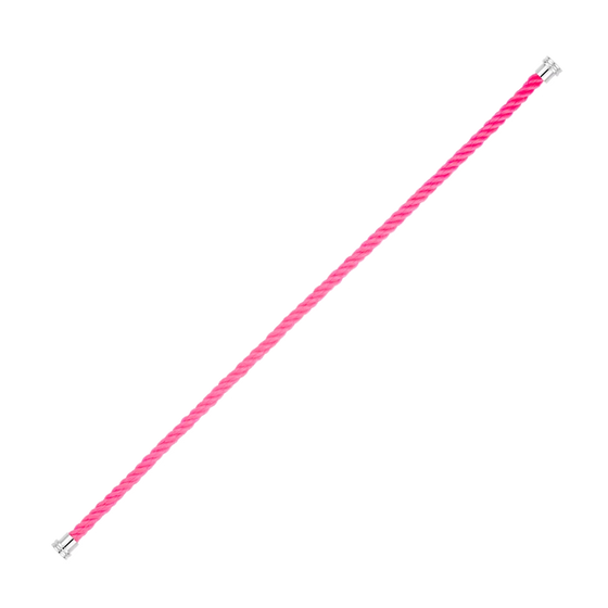 PINK CABLE FOR WHITE GOLD MEDIUM BUCKLE