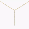Gatsby necklace Yellow Gold Diamond Necklace