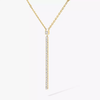 Gatsby necklace Yellow Gold Diamond Necklace
