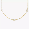 Move Uno necklace Yellow Gold Diamond Necklace