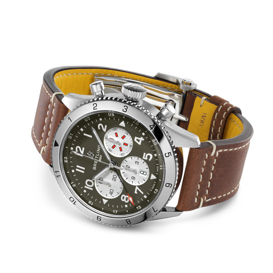 Classic AVI Super AVI B04 Chronograph GMT 46 Curtiss Warhawk