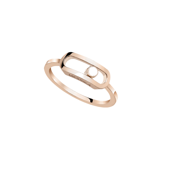Pink Gold Diamond Ring Move Uno Gold LM