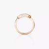 Move Uno Gold LM Pink Gold Diamond Ring