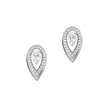  Fiery 0.25ct White Gold Diamond Earrings