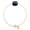 Bracelet, Onyx, Or Jaune