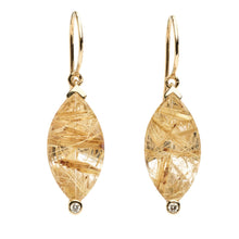  Rutilated Quartz Earrings