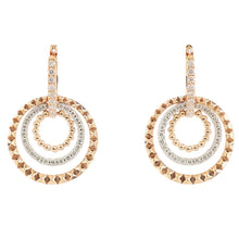  Two Golds & Diamonds Earrings