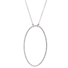  White Gold & Diamonds Necklace