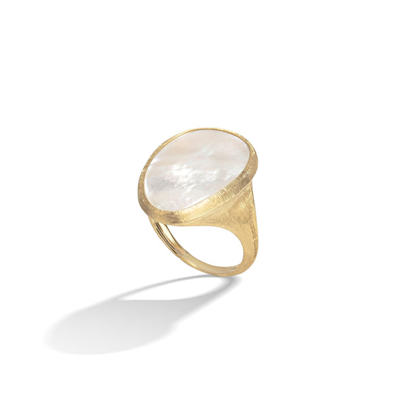 18kt cocktail yellow gold ring