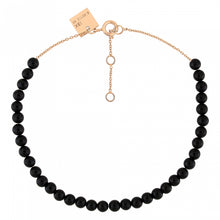  MARIA mini bracelet de perles d'onyx