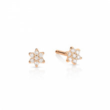  Boucles d'oreilles Mini Diamond Star