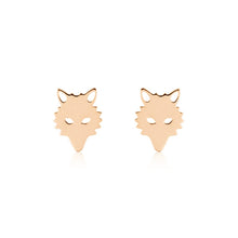  Wolf earrings