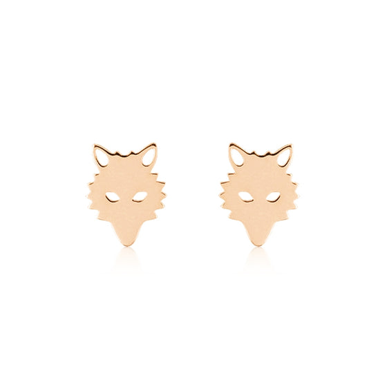 Wolf earrings