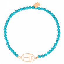  Bracelet turquoise motif wish