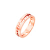 Bague pour homme et femme en or rose. Bague Capture Me Akillis RCA0005-OR