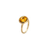 Bague pour femme en or jaune 18 carats et citrine. Bague Jaipur Colour Marco Bicego AB586-QG01