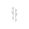 Boucles d'oreilles pour femme en or blanc et diamants. Boucles d'Oreilles Capture Me Akillis ECA0003