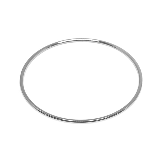 Bracelet jonc pour femme et homme en or blanc. Bracelet Michaud EIR505-S