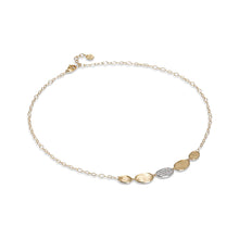  18kt yellow gold necklace with diamonds