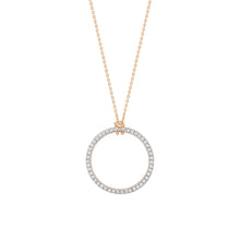  Mini Diamond Circle necklace