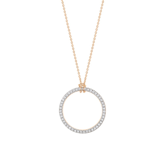 Mini Diamond Circle necklace
